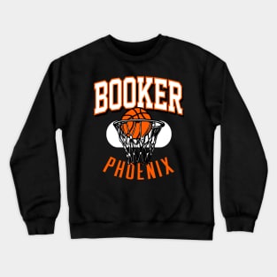 Booker Phoenix Retro Basketball Crewneck Sweatshirt